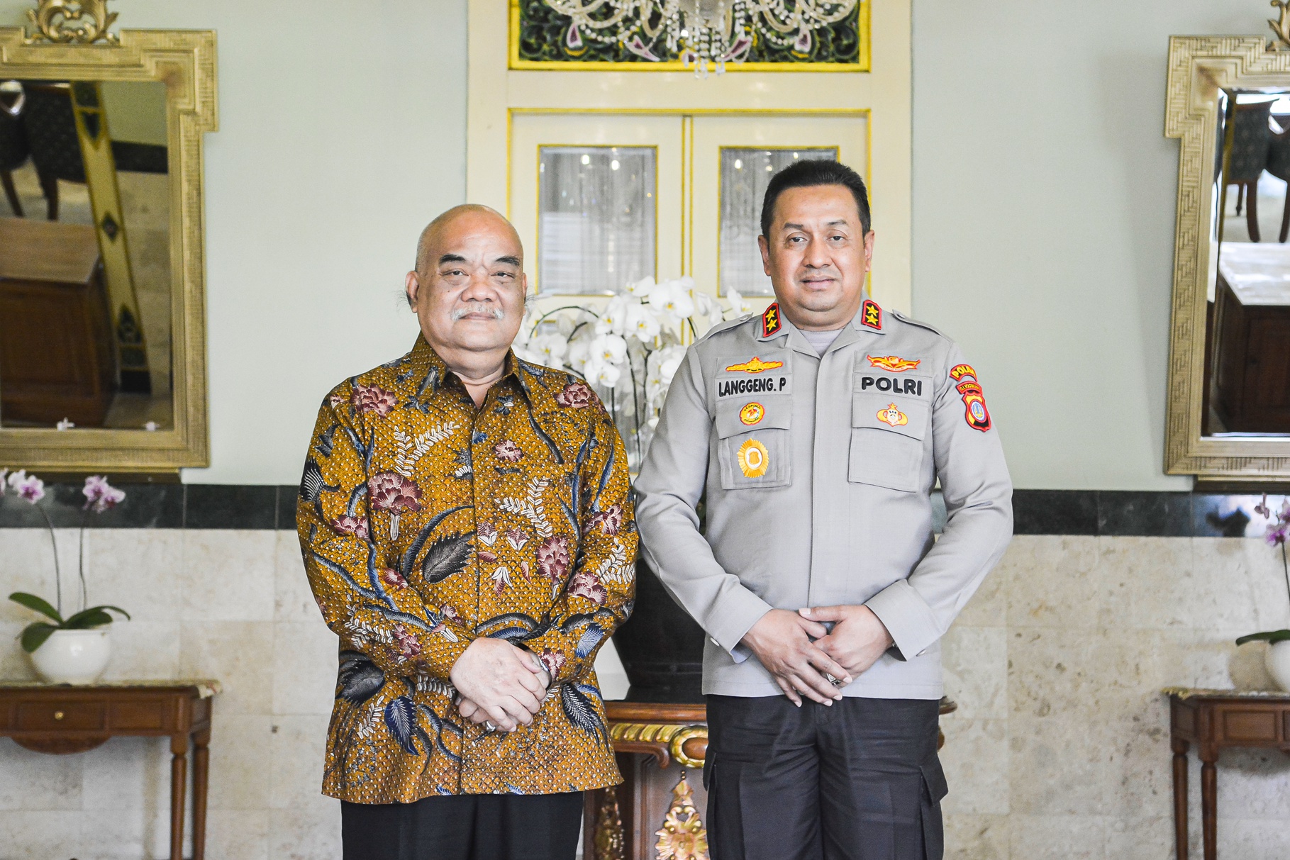 Terima Silaturahmi Kapolda Baru, Wagub DIY Tekankan Keselarasan Penanganan Dinamika Sosial
