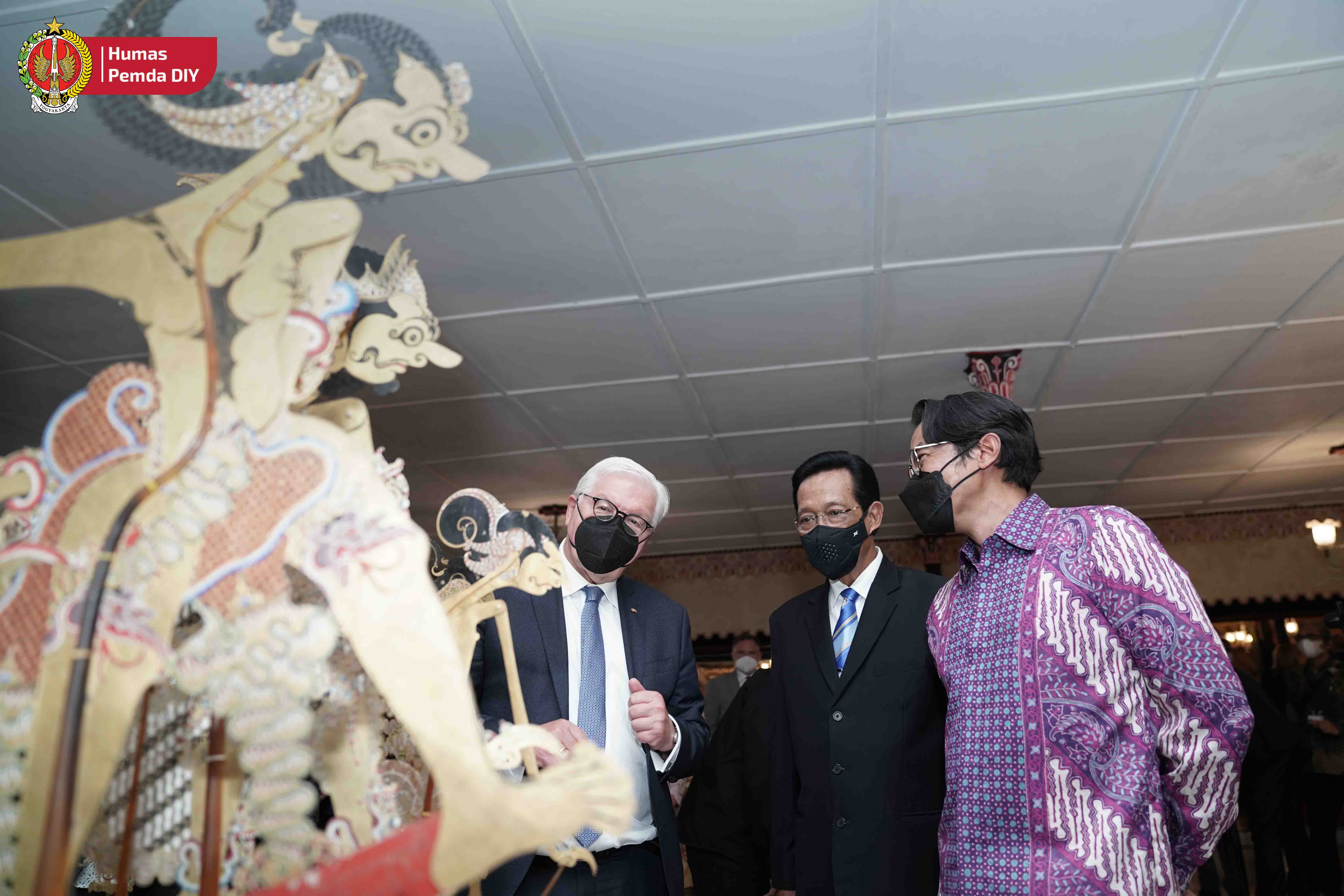 Sri Sultan Menerima Kunjungan Presiden Jerman