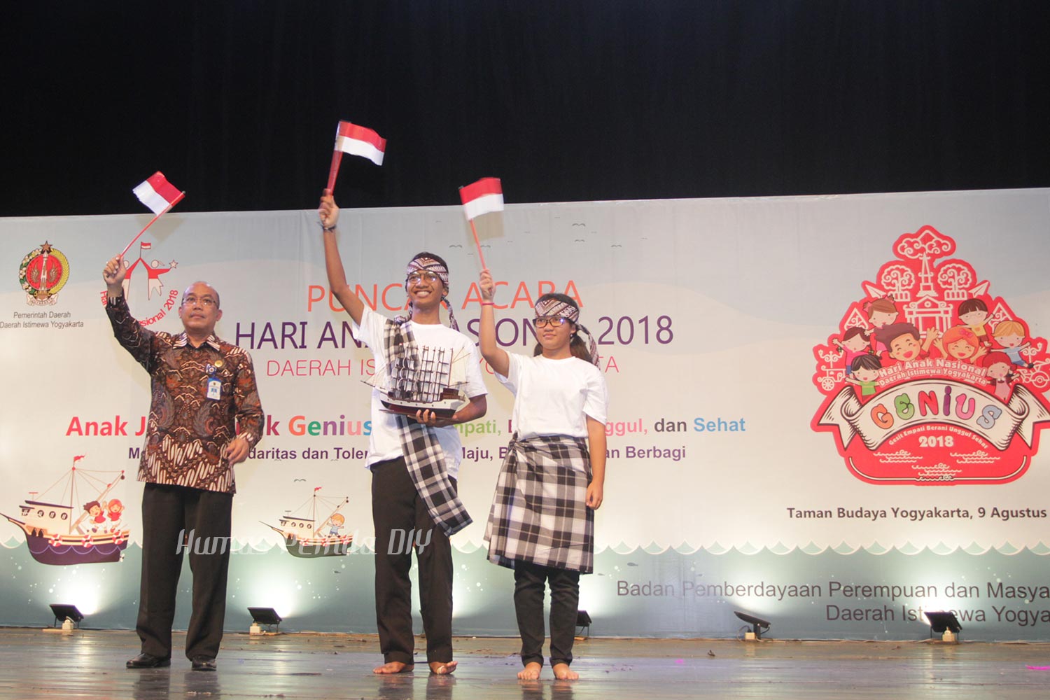 Sekda DIY Hadiri Hari Anak Nasional di Taman Budaya Yogyakarta