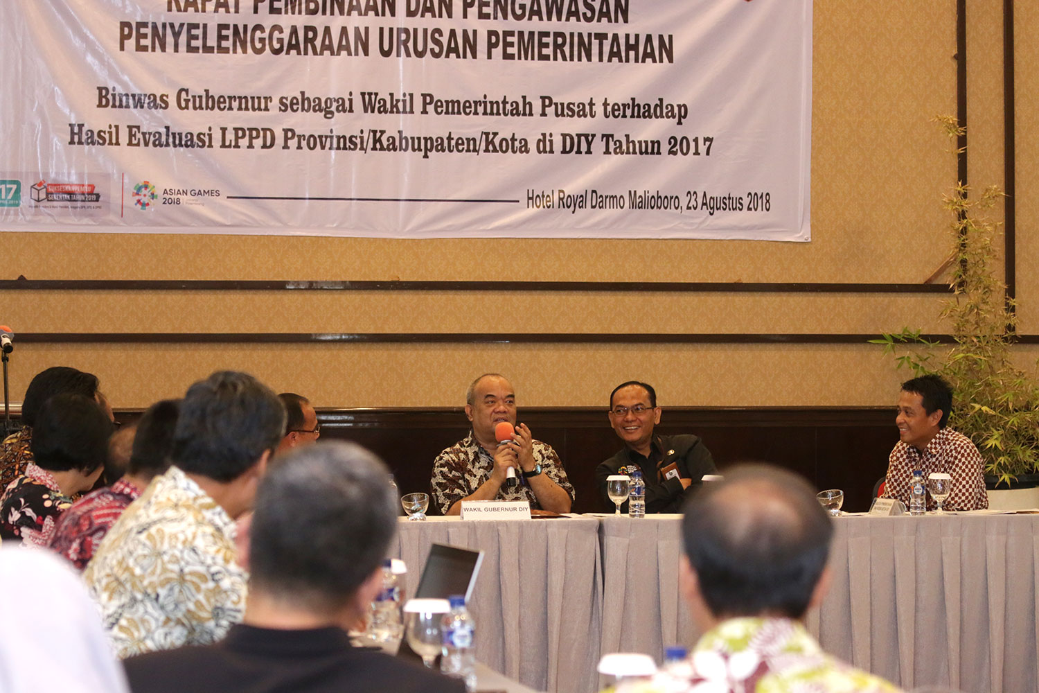 Wagub DIY Hadiri LPPD di Royal Darmo Yogyakarta