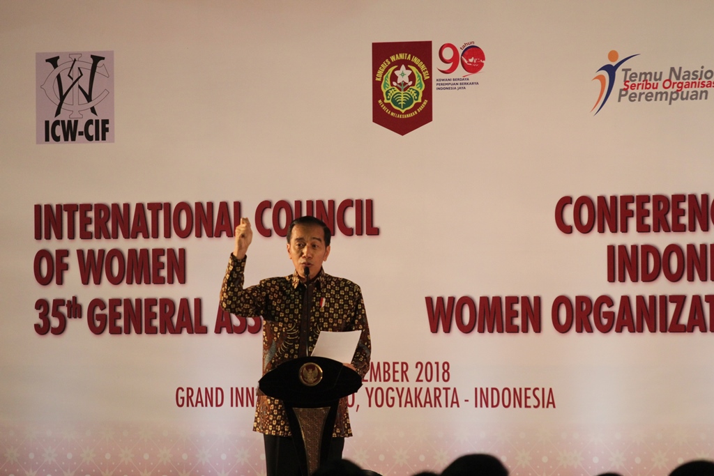 Kongres ICW Dibuka Presiden RI di Inna Garuda Hotel Yogyakarta